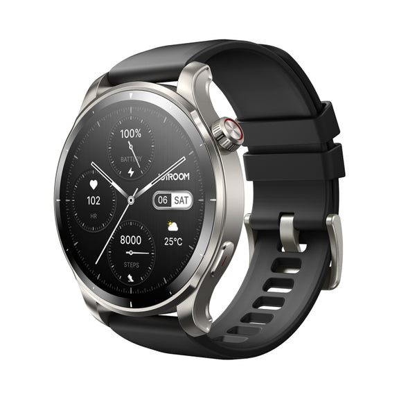 JOYROOM JR-FV1 Venture Series 1.43 inch Bluetooth Call Smart Watch Supports Sleep Monitoring/Blood Oxygen Detection(Dark Grey)
