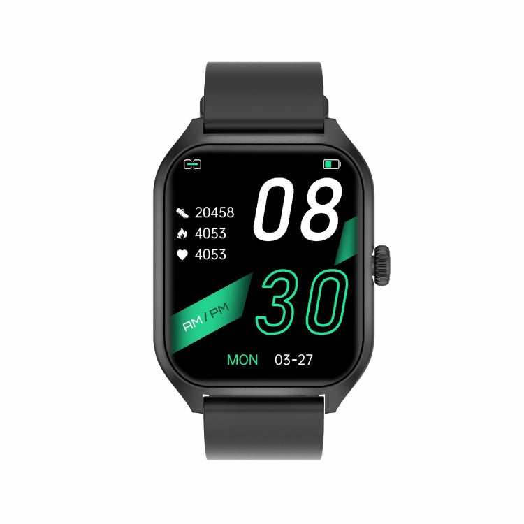 Qx5 1.96 inch BT5.2 Smart Sport Watch, Support Bluetooth Call / Sleep / Blood Oxygen / Temperature / Heart Rate / Blood Pressure Health Monitor(Black) - Smart Watches by PMC TechLife | Online Shopping South Africa | PMC TechLife