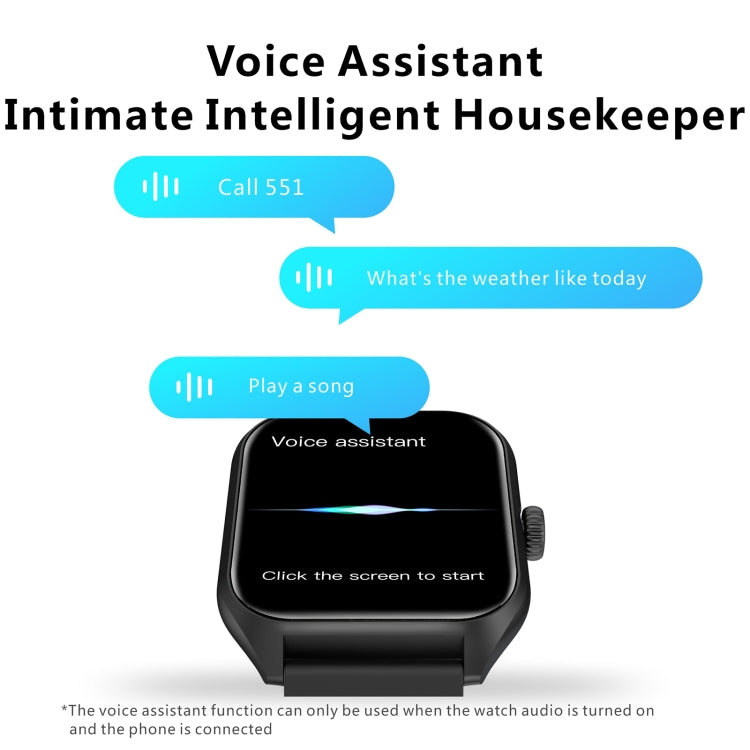 Qx5 1.96 inch BT5.2 Smart Sport Watch, Support Bluetooth Call / Sleep / Blood Oxygen / Temperature / Heart Rate / Blood Pressure Health Monitor(Blue) - Smart Watches by PMC TechLife | Online Shopping South Africa | PMC TechLife | Buy Now Pay Later Mobicred