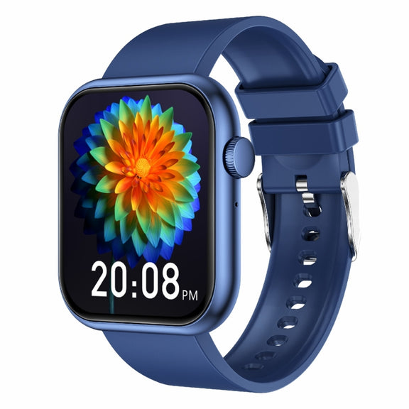 QX7 Pro 2.0 inch BT5.2 Smart Sport Watch, Support Bluetooth Call / Sleep / Blood Sugar / Blood Oxygen / Temperature / Heart Rate / Blood Pressure Health Monitor(Blue)