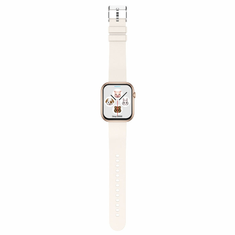 QX7 Pro 2.0 inch BT5.2 Smart Sport Watch, Support Bluetooth Call / Sleep / Blood Sugar / Blood Oxygen / Temperature / Heart Rate / Blood Pressure Health Monitor(Beige)
