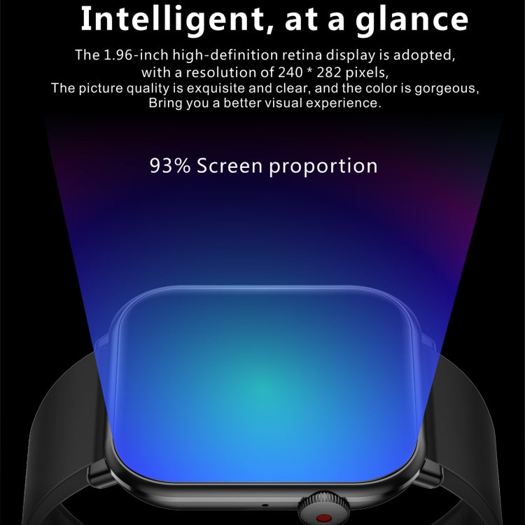 QX9 1.96 inch BT5.2 Smart Sport Watch, Support Bluetooth Call / Sleep / Blood Oxygen / Heart Rate / Blood Pressure Health Monitor(Pink) - free shipping - PMC TechLife - Order now!