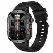 QX11 1.96 inch BT5.2 Smart Sport Watch, Support Bluetooth Call / Sleep / Blood Oxygen / Heart Rate / Blood Pressure Health Monitor(Black)