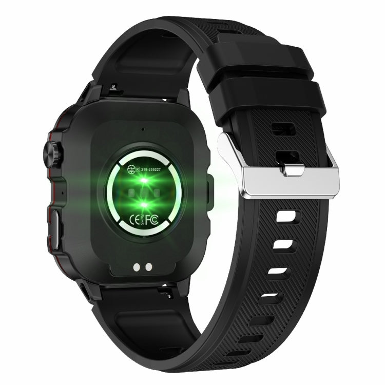 QX11 1.96 inch BT5.2 Smart Sport Watch, Support Bluetooth Call / Sleep / Blood Oxygen / Heart Rate / Blood Pressure Health Monitor(Black)