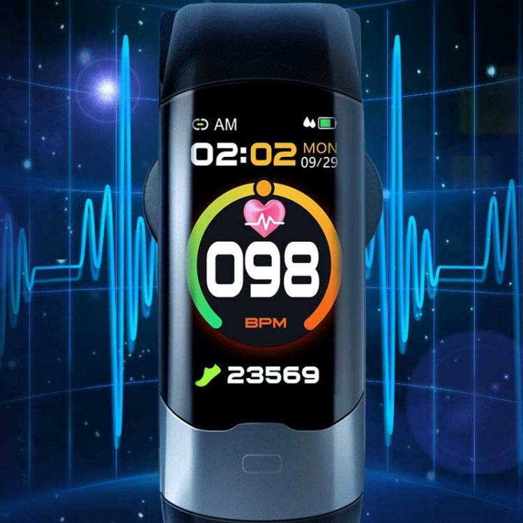 SPOVAN H02 Pro 1.14 inch TFT HD Screen Smart Bracelet Supports Heart Rate Monitoring/Blood Glucose Monitoring(Blue) - free shipping - PMC TechLife - Order now!