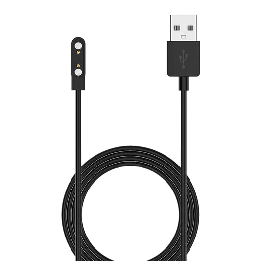 For Xiaomi HayLou Solar Plus LS16 Smart Watch Magnetic Charging Cable, Length: 60cm(Black) - Charger by PMC Jewellery | Online Shopping South Africa | PMC Jewellery | Buy Now Pay Later Mobicred