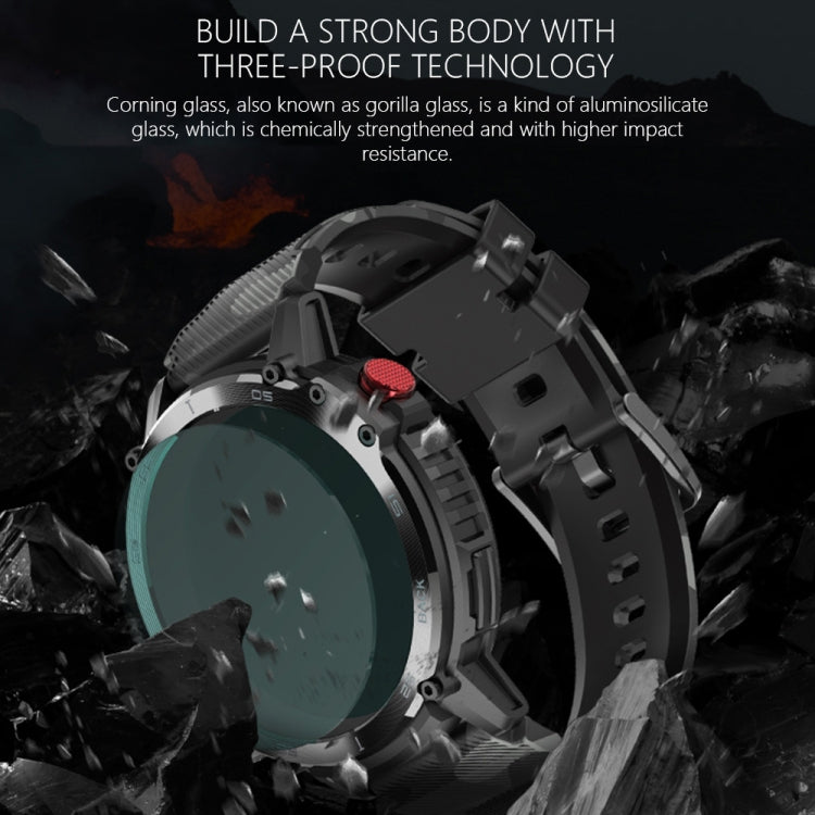 C22 1.6 inch Round Screen Bluetooth Smart Watch, Support Health Monitoring & 24 Sports Modes(Black) - free shipping - PMC TechLife - Order now!