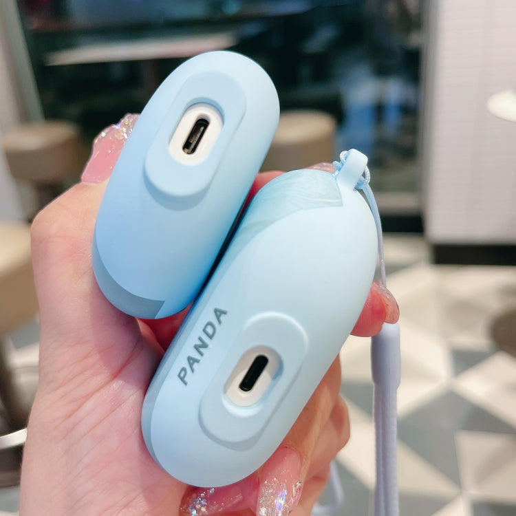 For Huawei FreeBuds SE 2 Bluetooth Wireless Earphone Frosted Protective Case(Cyan-blue)