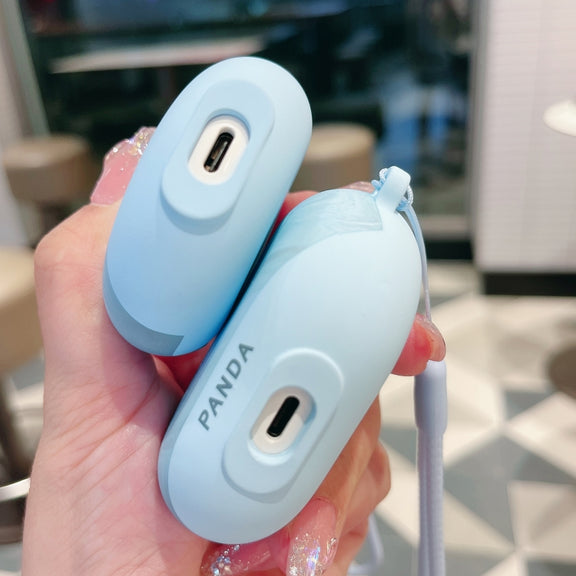 For Huawei FreeBuds 5 Bluetooth Wireless Earphone Frosted Protective Case(Cyan-blue)