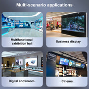 XP02 4K 2x2 HDMI Video Wall Controller Multi-screen Splicing Processor, Style:Ordinary(EU Plug)