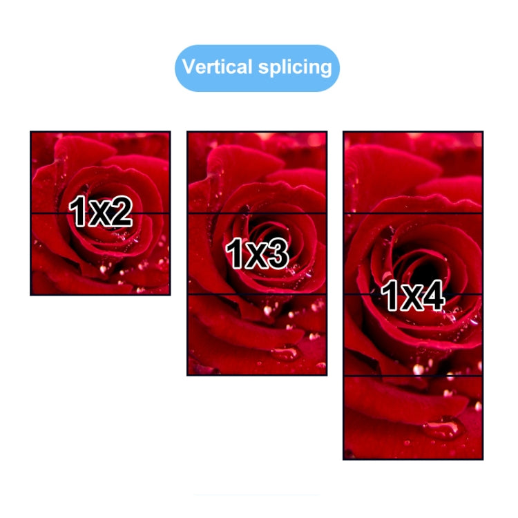 XP02 4K 2x2 HDMI Video Wall Controller Multi-screen Splicing Processor, Style:Ordinary(UK Plug) - free shipping - PMC Jewellery - Order now!