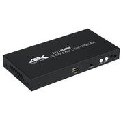 XP03 4K 2x2 HDMI Video Wall Controller Multi-screen Splicing Processor, Style:Playback Version(EU Plug)