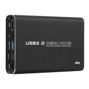 MP2506P 4K 30Hz HD Media Player, Support Auto Loop Play Videos & Photos & Music(UK Plug)