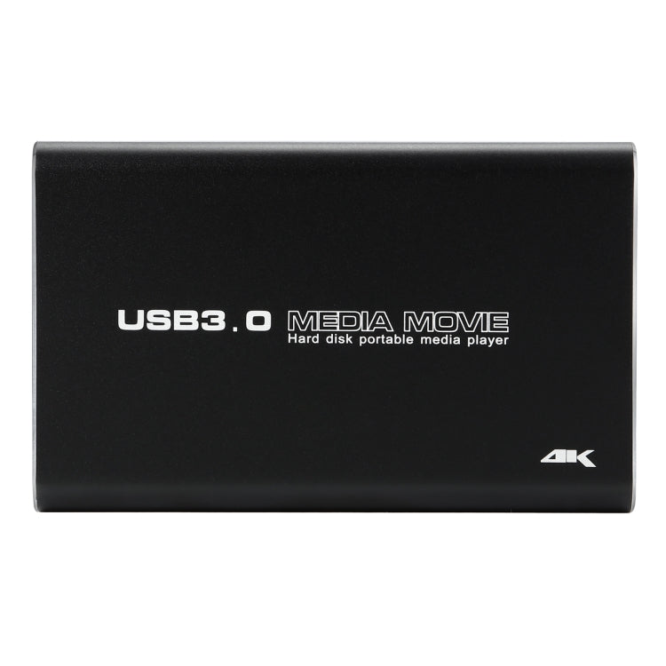 MP2506P 4K 30Hz HD Media Player, Support Auto Loop Play Videos & Photos & Music(UK Plug)