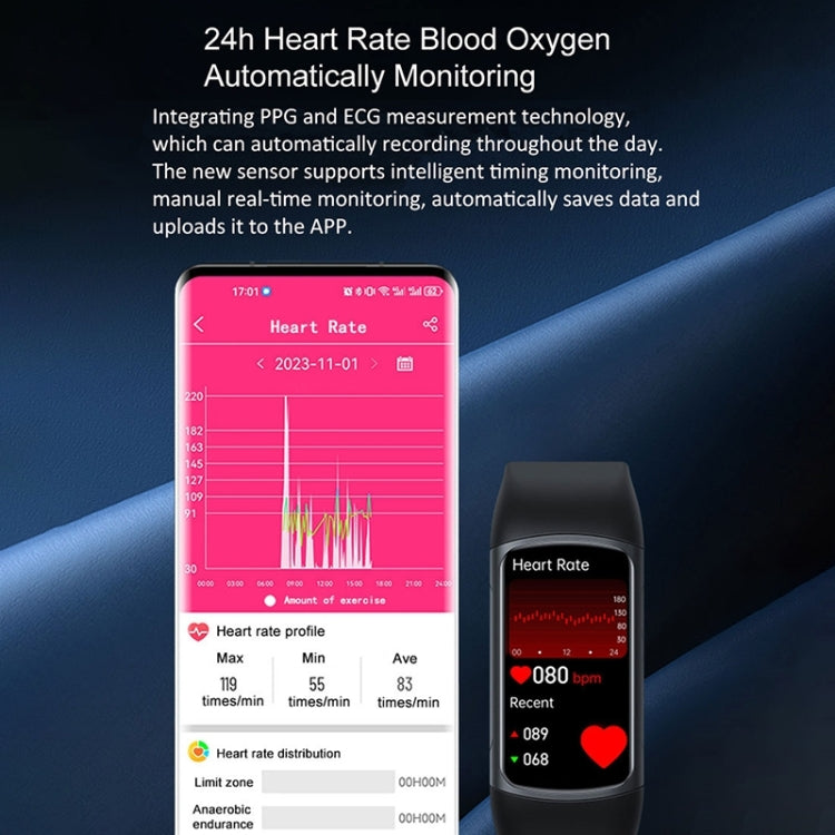 H8 1.47 inch Color Screen Smart Bracelet, Supports Bluetooth Call / Blood Oxygen Monitoring(Orange) - Smart Wristbands by PMC TechLife | Online Shopping South Africa | PMC TechLife