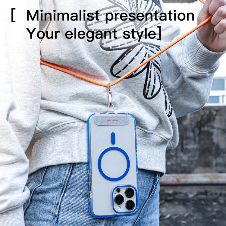 mutural Universal Mobile Phone Solid Color Lanyard(Dark Green) - Lanyards & Wrist Straps by Mutural | Online Shopping South Africa | PMc TechLife | Buy Now Pay Later Mobicred