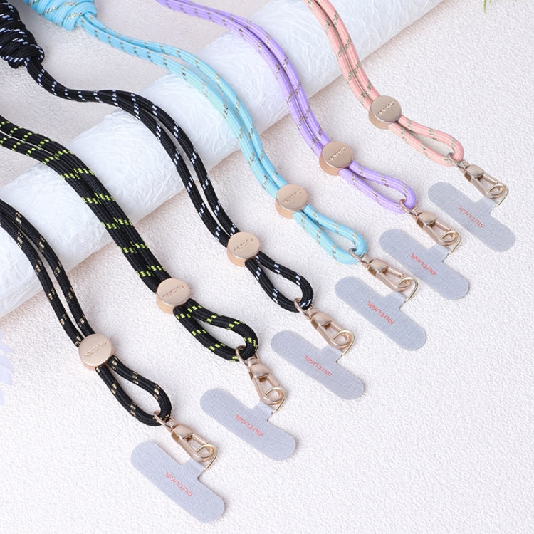mutural Universal Mobile Phone Lanyard(Black Yellow)