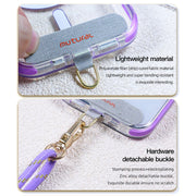 mutural Universal Mobile Phone Lanyard(Purple Gold)
