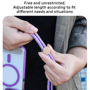 mutural Universal Mobile Phone Lanyard(Black White)