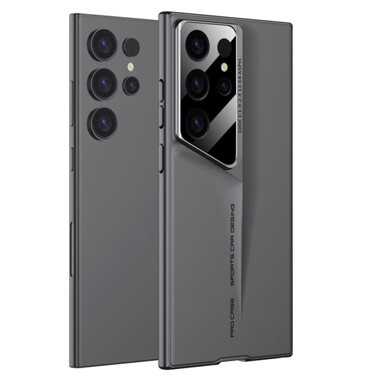 For Samsung Galaxy S24 Ultra 5G GKK Blade Ultra-thin Full Coverage Phone Case(Grey) - free shipping - PMC Jewellery - Order now!