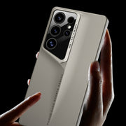 For Samsung Galaxy S25 Ultra 5G GKK Blade Ultra-thin Full Coverage Phone Case(Grey)