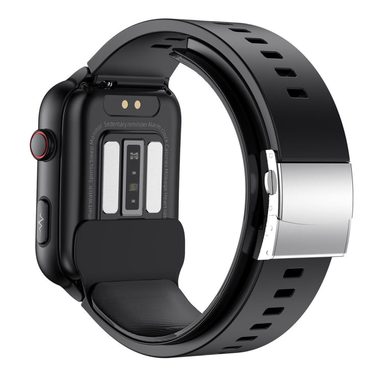 TK63 1.91 Inch Color Screen Air Pump Smart Watch, Supports Blood Pressure Monitoring / ECG(Black) - Smart Watches by PMC TechLife | Online Shopping South Africa | PMC TechLife