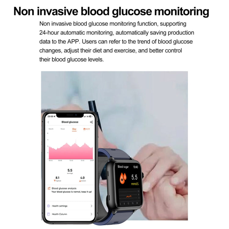 TK63 1.91 Inch Color Screen Air Pump Smart Watch, Supports Blood Pressure Monitoring / ECG(Red) - Smart Watches by PMC TechLife | Online Shopping South Africa | PMC TechLife