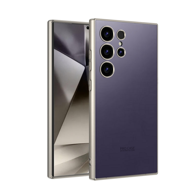 For Samsung Galaxy S24 Ultra 5G GKK AG Craft Skin Feel Full Coverage Phone Case(Purple) - Galaxy S24 Ultra 5G Cases by GKK | Online Shopping South Africa | PMC TechLife
