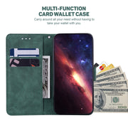 For Google Pixel 9 Pro 5G Geometric Embossed Leather Phone Case(Green)