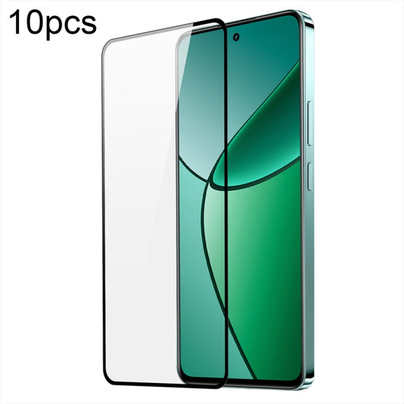 For Realme 12+ 10pcs DUX DUCIS 0.33mm 9H Medium Alumina Tempered Glass Film