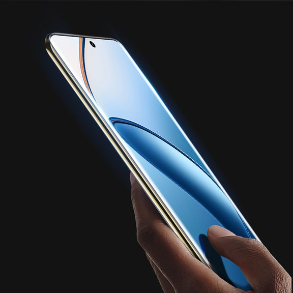 For Realme 12 Pro/12 Pro+ 10pcs DUX DUCIS 0.33mm 9H Medium Alumina Tempered Glass Film