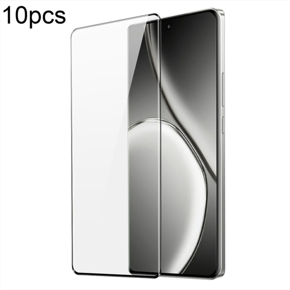 For Realme GT Neo6 SE 10pcs DUX DUCIS 0.33mm 9H Medium Alumina Tempered Glass Film
