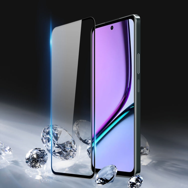 For Realme 12 Lite 10pcs DUX DUCIS 0.33mm 9H Medium Alumina Tempered Glass Film