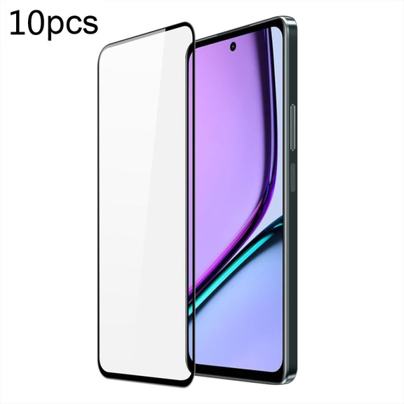 For Realme 12 Lite 10pcs DUX DUCIS 0.33mm 9H Medium Alumina Tempered Glass Film