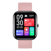 GTS5 2.0 inch Fitness Health Smart Watch, BT Call / Heart Rate / Blood Pressure / MET / Blood Glucose(Pink)