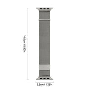 For Apple Watch SE 2023 44mm DUX DUCIS Milanese Pro Series Stainless Steel Watch Band(Graphite)