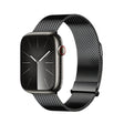 For Apple Watch SE 2022 44mm DUX DUCIS Milanese Pro Series Stainless Steel Watch Band(Black) - Watch Bands by DUX DUCIS | Online Shopping South Africa | PMC TechLife | Buy Now Pay Later Mobicred