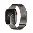 For Apple Watch SE 2022 44mm DUX DUCIS Milanese Pro Series Stainless Steel Watch Band(Graphite) - Watch Bands by DUX DUCIS | Online Shopping South Africa | PMC TechLife | Buy Now Pay Later Mobicred
