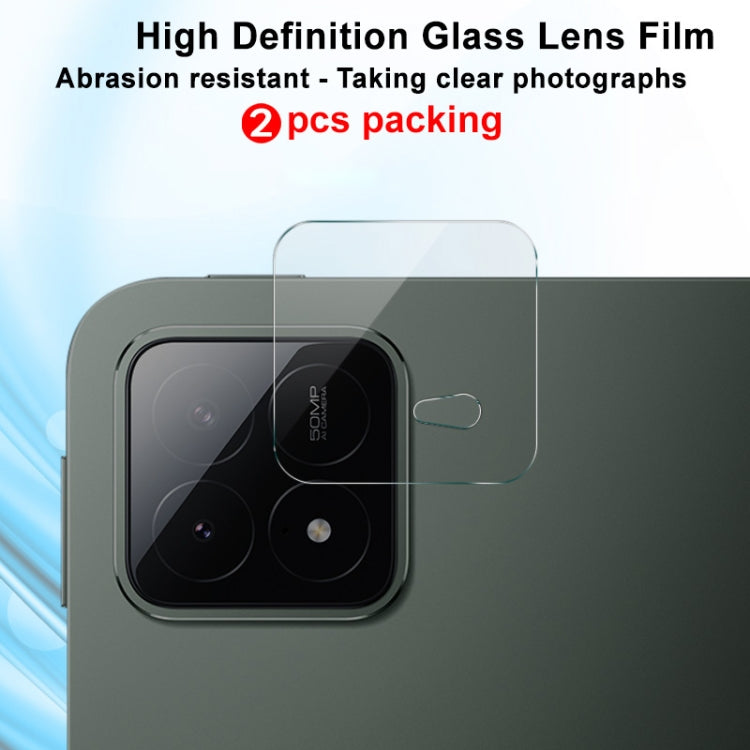 For Xiaomi Pad 6S Pro 12.4 2 PCS/Set IMAK HD Glass Rear Camera Lens Film - free shipping - PMC TechLife - Order now!