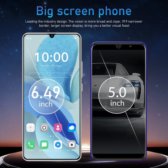 Note13 Pro+ / RF7, 2GB+16GB, 6.49 inch Face Identification Android 5.0 MTK6582 Quad Core, Network: 3G, Dual SIM(White)