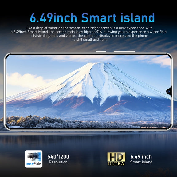 Note13 Pro+ / RF7, 2GB+16GB, 6.49 inch Face Identification Android 5.0 MTK6582 Quad Core, Network: 3G, Dual SIM(White)