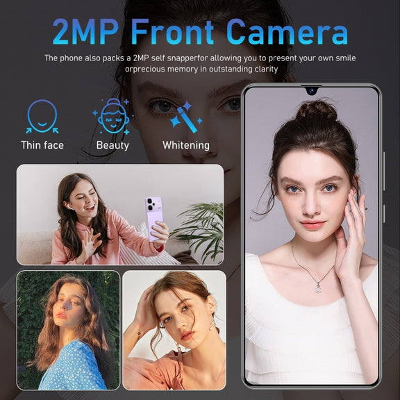 Note13 Pro+ / RF7, 2GB+16GB, 6.49 inch Face Identification Android 5.0 MTK6582 Quad Core, Network: 3G, Dual SIM(White)