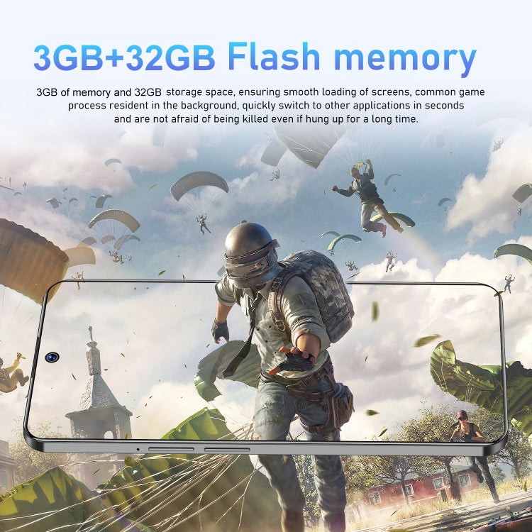 C20 Pro 5G / U32, 3GB+32GB, 6.528 inch Face Identification Android 10.0 MTK6737 Quad Core, Network: 4G, OTG, Dual SIM(Blue)