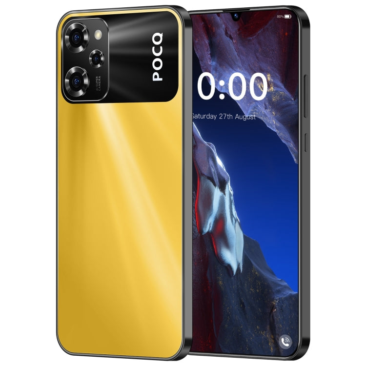 X5 Pro / X17, 2GB+16GB, 6.49 inch Face Identification Android 8.1 MTK6580A Quad Core, Network: 3G, Dual SIM(Yellow) -  by PMC TechLife | Online Shopping South Africa | PMC TechLife