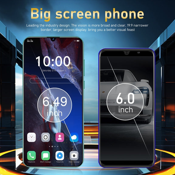 X5 Pro / X17, 2GB+16GB, 6.49 inch Face Identification Android 8.1 MTK6580A Quad Core, Network: 3G, Dual SIM(Yellow)