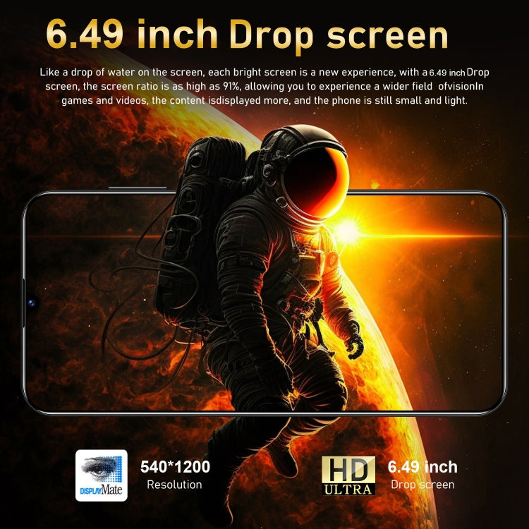 X5 Pro / X17, 2GB+16GB, 6.49 inch Face Identification Android 8.1 MTK6580A Quad Core, Network: 3G, Dual SIM(Yellow)
