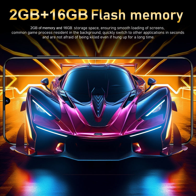 X5 Pro / X17, 2GB+16GB, 6.49 inch Face Identification Android 8.1 MTK6580A Quad Core, Network: 3G, Dual SIM(Yellow)