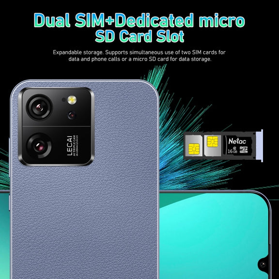 13T Pro / X18, 2GB+16GB, 6.49 inch Face Identification Android 8.1 MTK6580A Quad Core, Network: 3G, Dual SIM(Green)