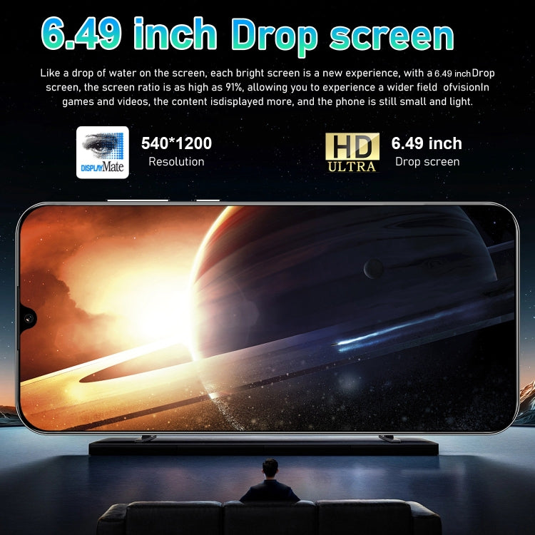 13T Pro / X18, 2GB+16GB, 6.49 inch Face Identification Android 8.1 MTK6580A Quad Core, Network: 3G, Dual SIM(Black) -  by PMC TechLife | Online Shopping South Africa | PMC TechLife