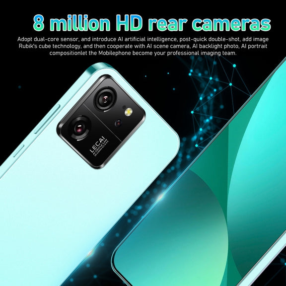 13T Pro / X18, 2GB+16GB, 6.49 inch Face Identification Android 8.1 MTK6580A Quad Core, Network: 3G, Dual SIM(Green)